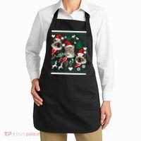 Ugly Cat Christmas Sweatshirt Sweater Apron thumb 2