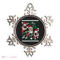Ugly Cat Christmas Sweatshirt Sweater Ornament thumb 0