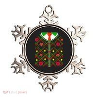 Ugly Christmas Cardigan Tie Sweater Ornament thumb 0