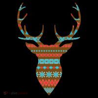 Ugly Christmas Pattern Deer Coffee Mug thumb 5