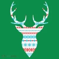 Ugly Christmas Pattern Deer Sweatshirt thumb 3