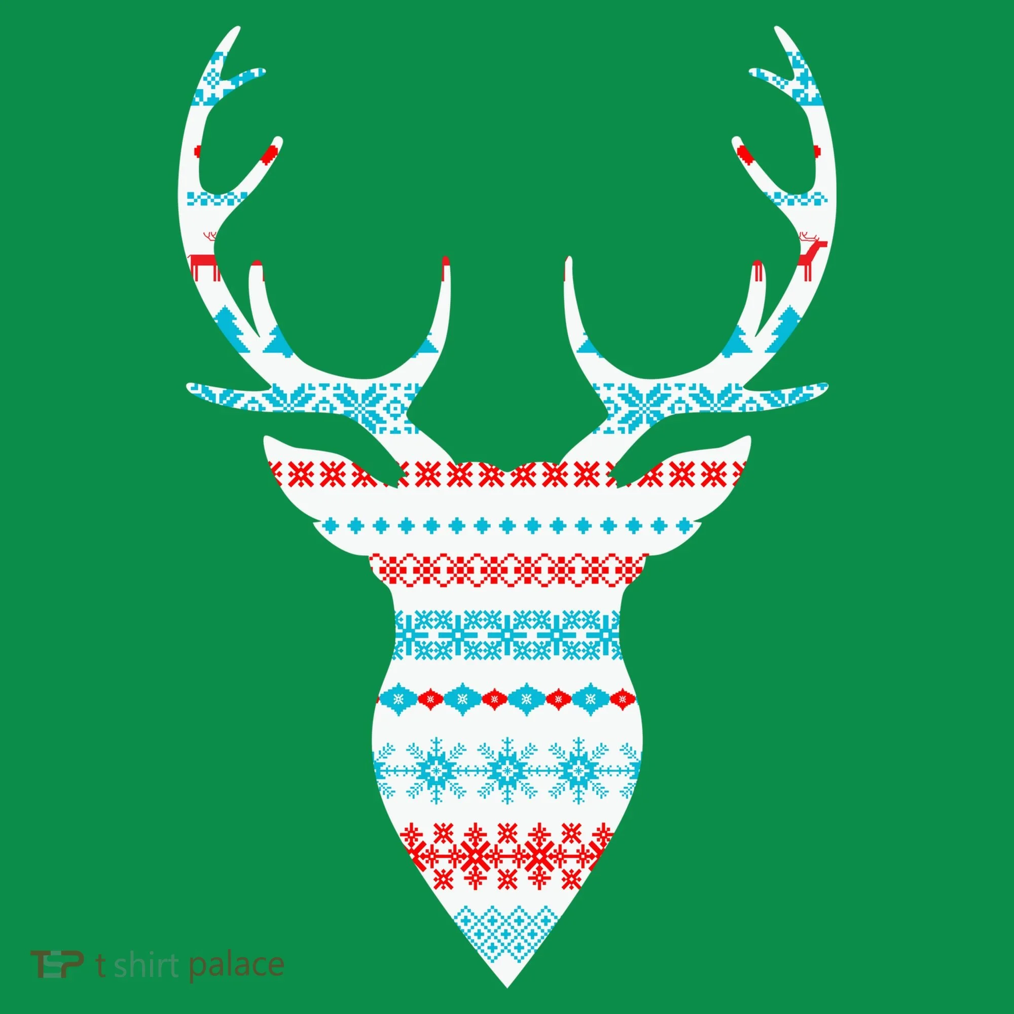 Ugly Christmas Pattern Deer Sweatshirt