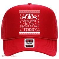Ugly Christmas Sweater: And Why Is The Carpet Wet Todd Hat thumb 0
