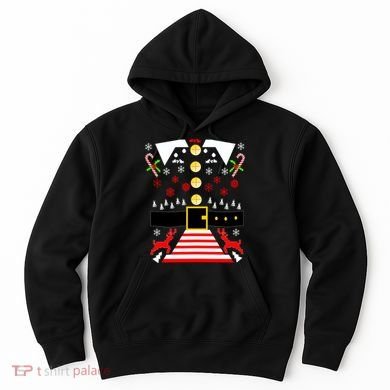 Ugly Christmas Sweater Elf Costume Hoodie