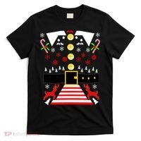Ugly Christmas Sweater Elf Costume T-Shirt thumb 0