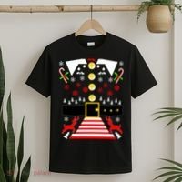 Ugly Christmas Sweater Elf Costume T-Shirt thumb 2