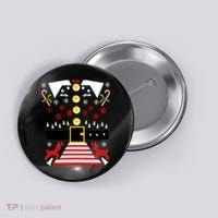 Ugly Christmas Sweater Elf Costume Button thumb 0