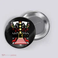 Ugly Christmas Sweater Elf Costume Button thumb 0