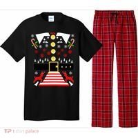 Ugly Christmas Sweater Elf Costume Pajama Set thumb 0