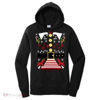 Ugly Christmas Sweater Elf Costume Women's Hoodie thumb 0