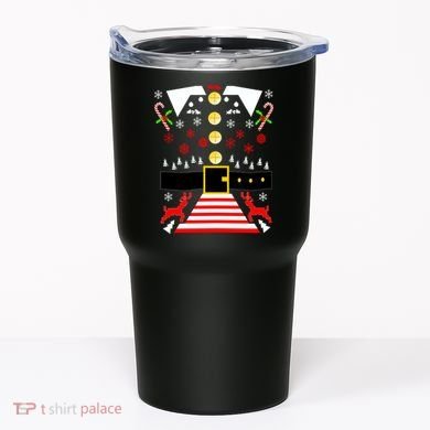 Ugly Christmas Sweater Elf Costume Tumbler