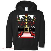Ugly Christmas Sweater Elf Costume Toddler Hoodie thumb 0