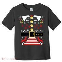 Ugly Christmas Sweater Elf Costume Toddler T-Shirt thumb 0