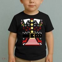 Ugly Christmas Sweater Elf Costume Toddler T-Shirt thumb 2