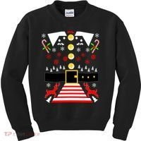 Ugly Christmas Sweater Elf Costume Kids Sweatshirt thumb 0