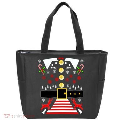 Ugly Christmas Sweater Elf Costume Tote Bag