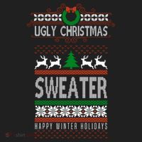 Ugly Christmas Sweater Happy Winter Holidays Beanie thumb 2