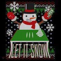 Ugly Christmas Sweater Let It Snow Frosty Snowman On Drugs Coffee Mug thumb 5