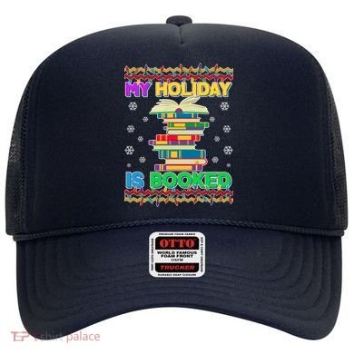 Ugly Christmas Sweater My Holiday Is Booked Hat