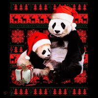 Ugly Christmas Sweater Panda Bears Coffee Mug thumb 5
