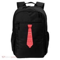 Ugly Christmas Sweater Tie Backpack thumb 0