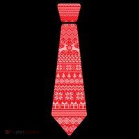 Ugly Christmas Sweater Tie Bucket Hat thumb 4