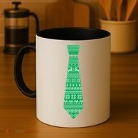 Ugly Christmas Sweater Tie Coffee Mug thumb 4