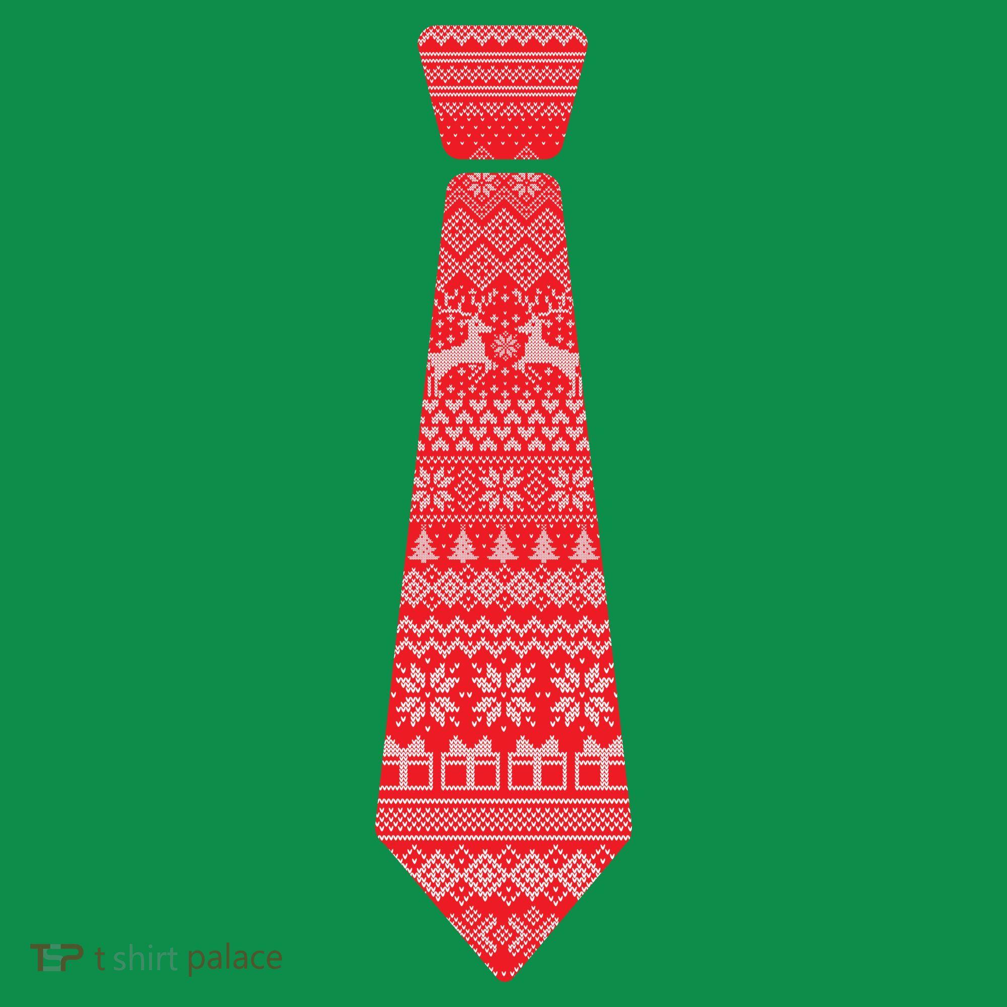 Ugly Christmas Sweater Tie Sweatshirt