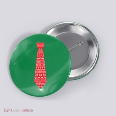 Ugly Christmas Sweater Tie Button
