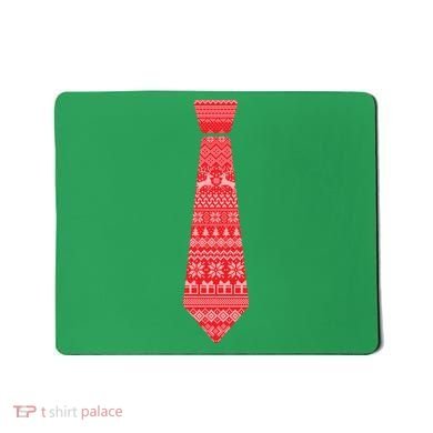 Ugly Christmas Sweater Tie Mousepad