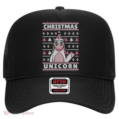 Ugly Christmas Sweater Unicorn Hat
