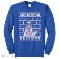 Ugly Christmas Sweater Unicorn Sweatshirt thumb 0