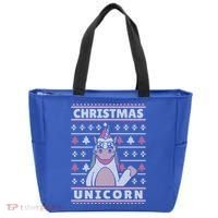 Ugly Christmas Sweater Unicorn Tote Bag thumb 0