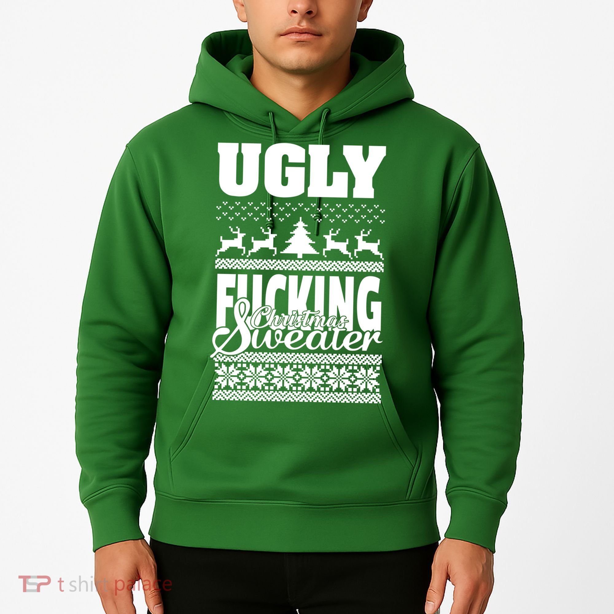 Ugly F-cking Christmas Sweater X-Mas Hoodie