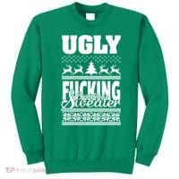 Ugly F-cking Christmas Sweater X-Mas Sweatshirt thumb 0
