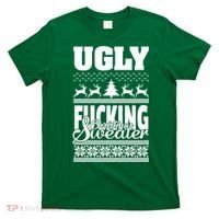 Ugly F-cking Christmas Sweater X-Mas T-Shirt thumb 0