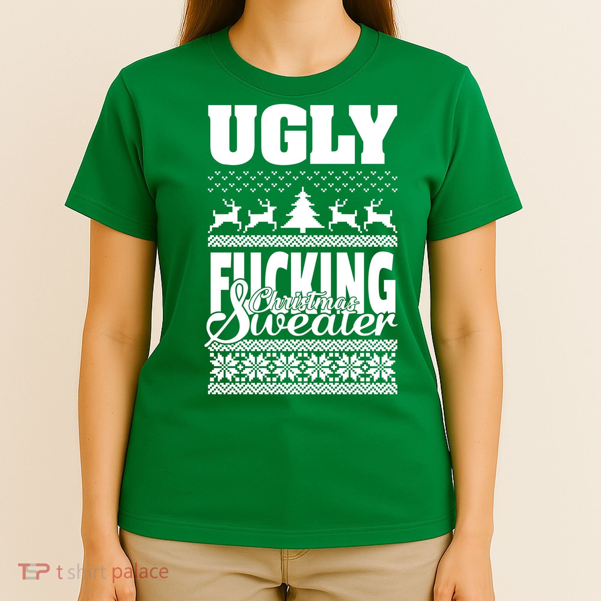 Ugly F-cking Christmas Sweater X-Mas T-Shirt