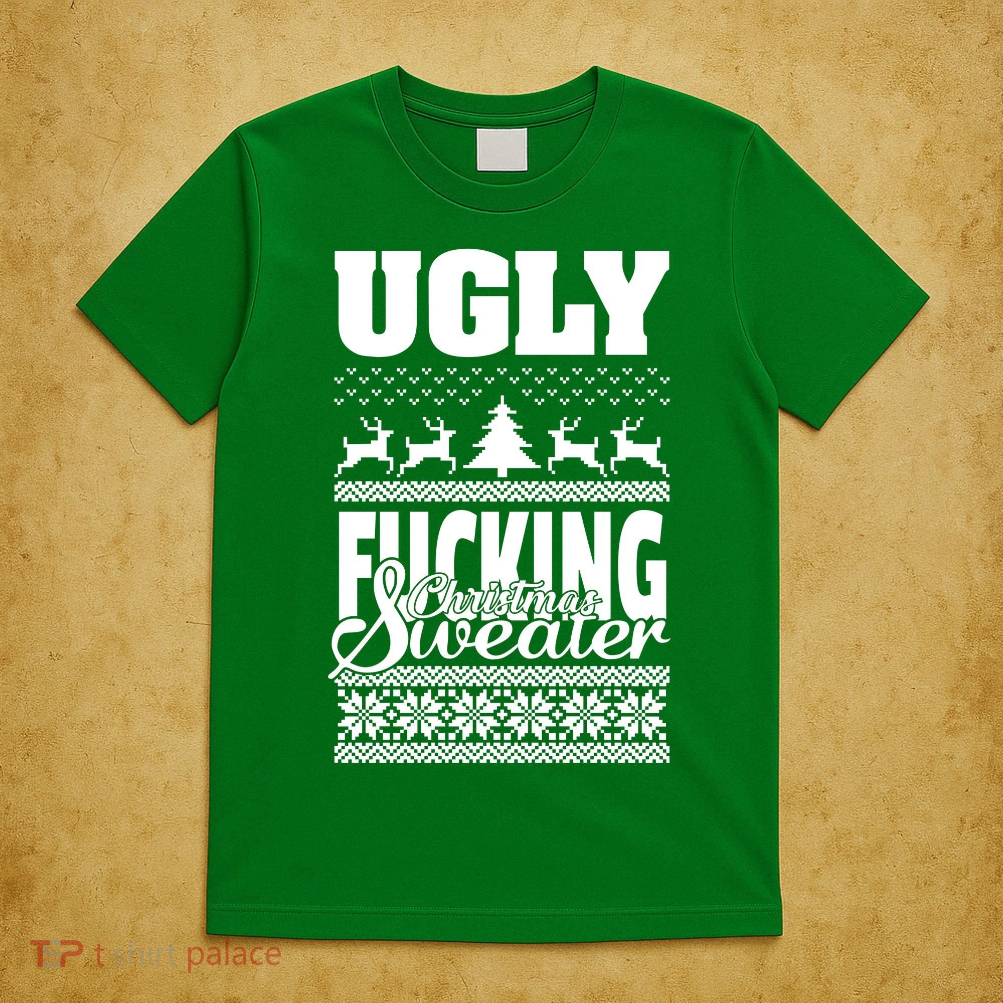 Ugly F-cking Christmas Sweater X-Mas T-Shirt