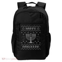 Ugly Hanukkah Sweater Backpack thumb 0