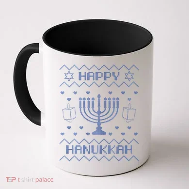 Ugly Hanukkah Sweater Coffee Mug