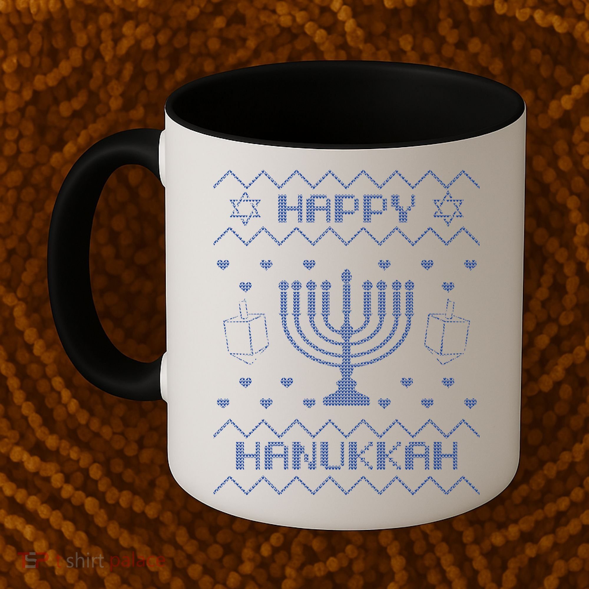 Ugly Hanukkah Sweater Coffee Mug