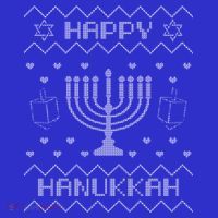 Ugly Hanukkah Sweater Apron thumb 3