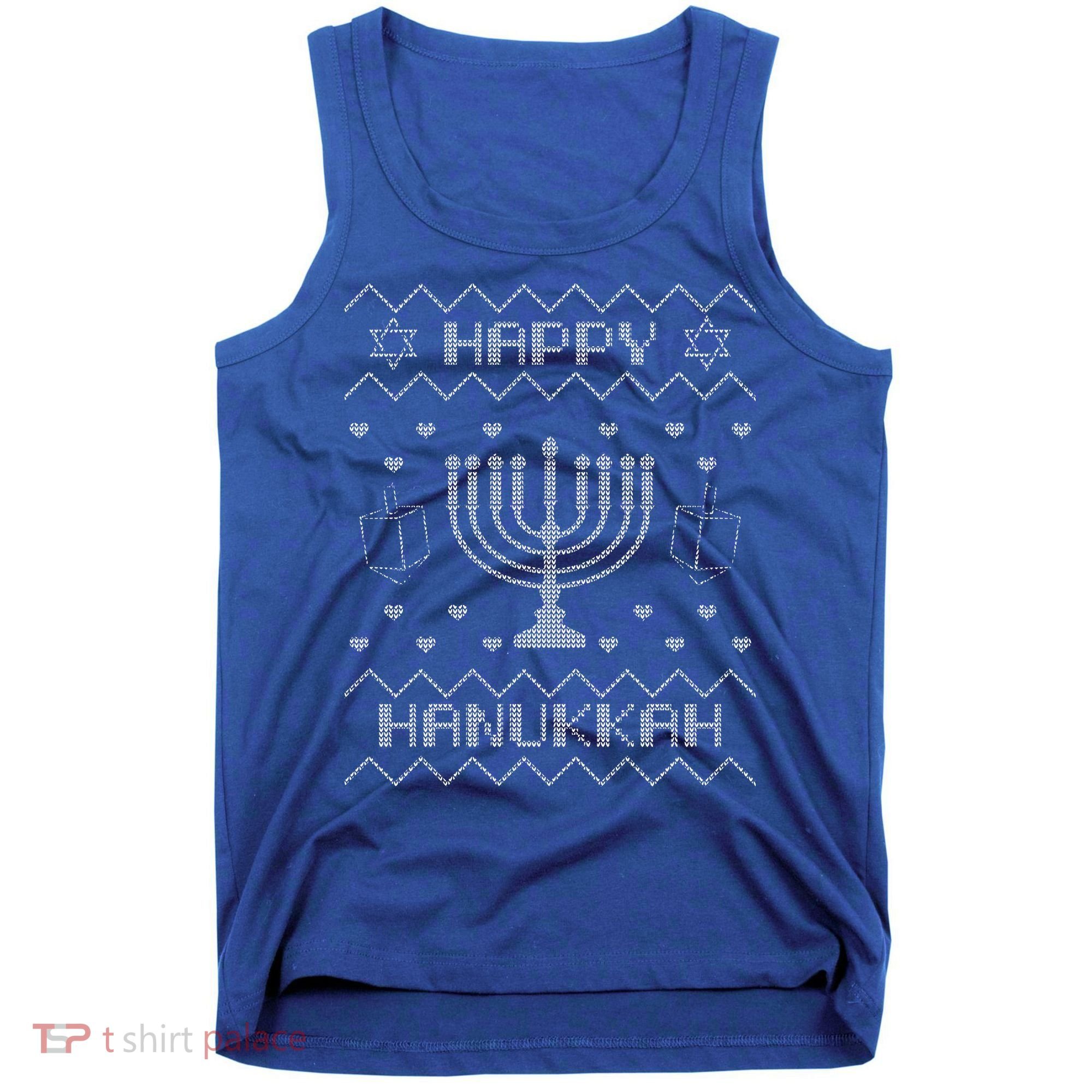 Ugly Hanukkah Sweater Tank Top