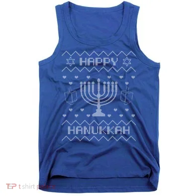 Ugly Hanukkah Sweater Tank Top