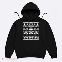 Ugly Kitty Cat Christmas Sweater Hoodie thumb 0