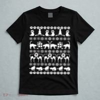 Ugly Kitty Cat Christmas Sweater T-Shirt thumb 5