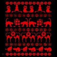 Ugly Kitty Cat Christmas Sweater Coffee Mug thumb 5