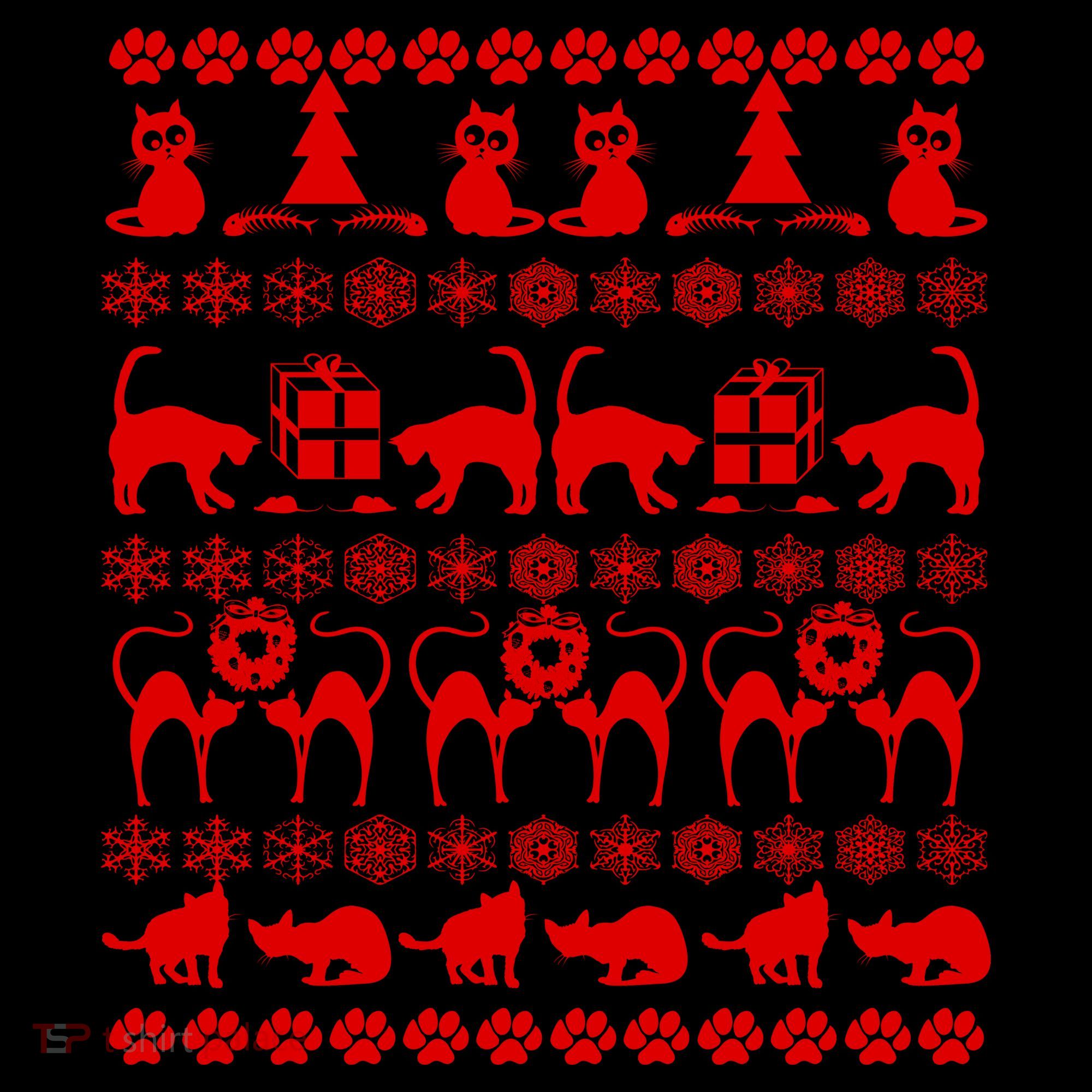 Ugly Kitty Cat Christmas Sweater Coffee Mug