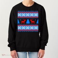 Ugly Reindeer Christmas Sweater Women's Sweatshirt thumb 0