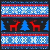 Ugly Reindeer Christmas Sweater Tumbler thumb 3